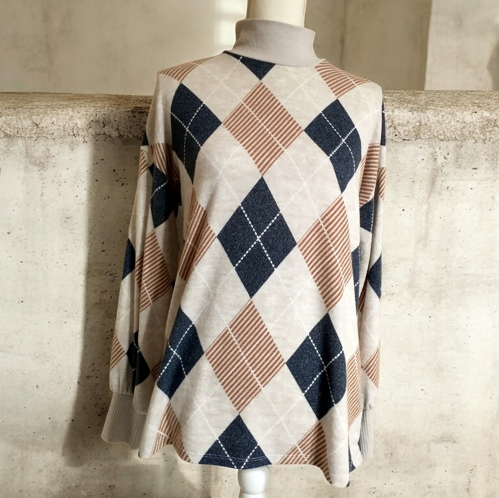 Maurices Argyle Knit Sweater
